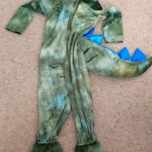 2T pb kids dino costume
